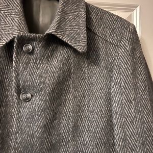 Alain De Ramezay Wool Coat- XL